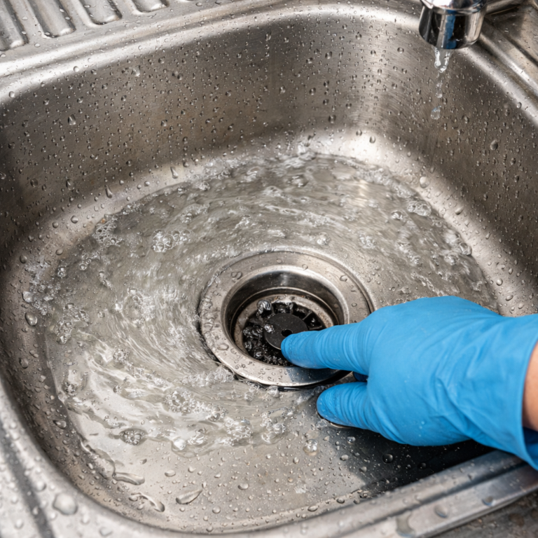 Verstopte Gootsteen? Wat te Controleren Voordat je een Loodgieter Belt