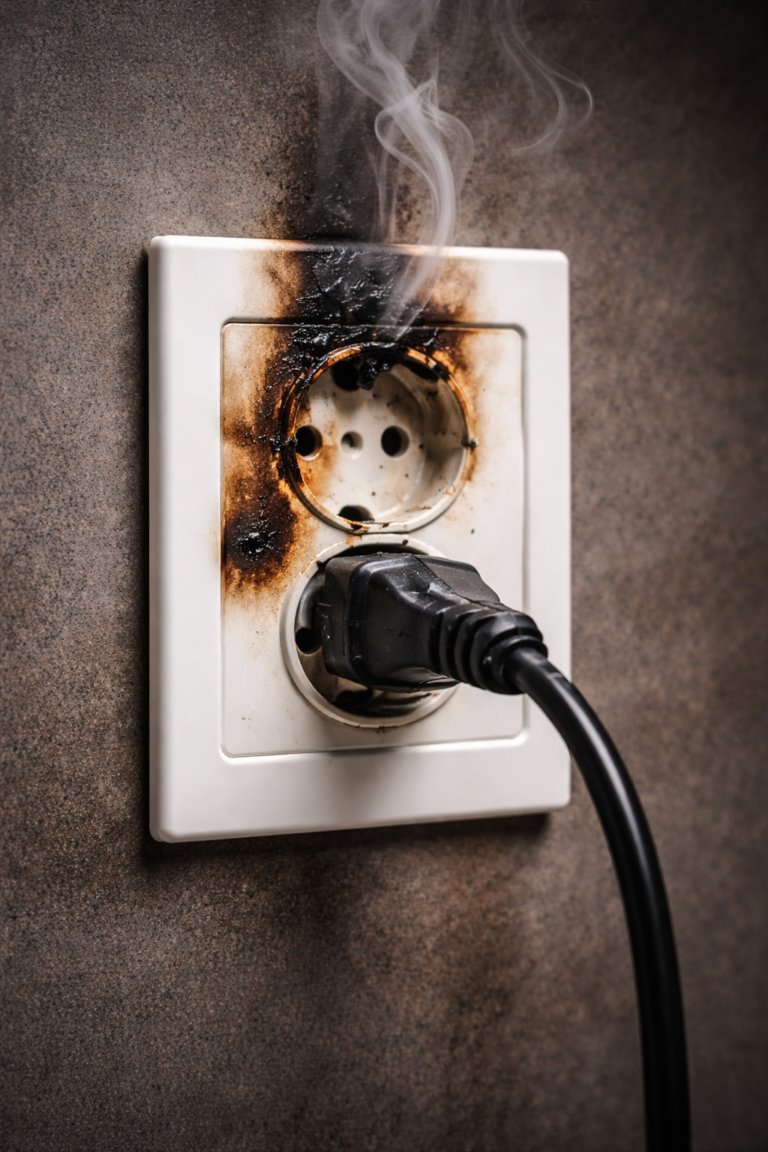 Brandlucht uit een Stopcontact of Schakelaar: Wat Direct te Doen