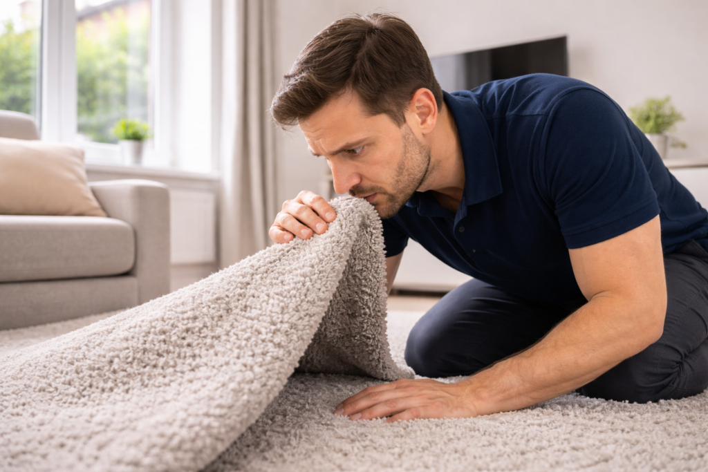 Perché la mia casa continua a puzzare di muffa anche dopo la pulizia?