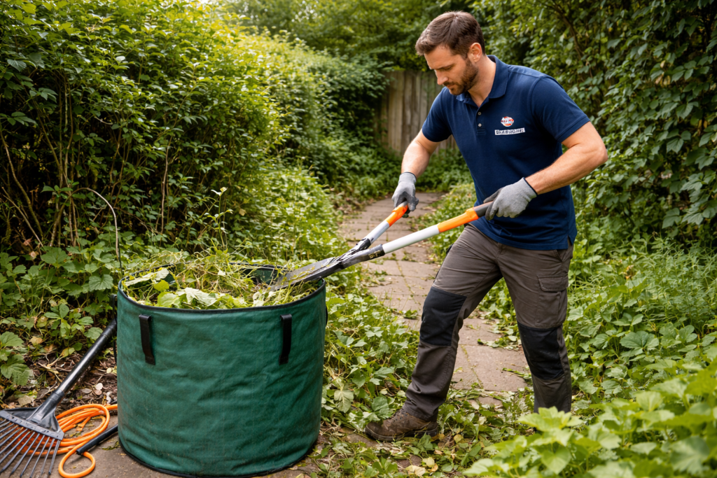 Wie man einen vernachlässigten Garten Schritt für Schritt wiederbelebt