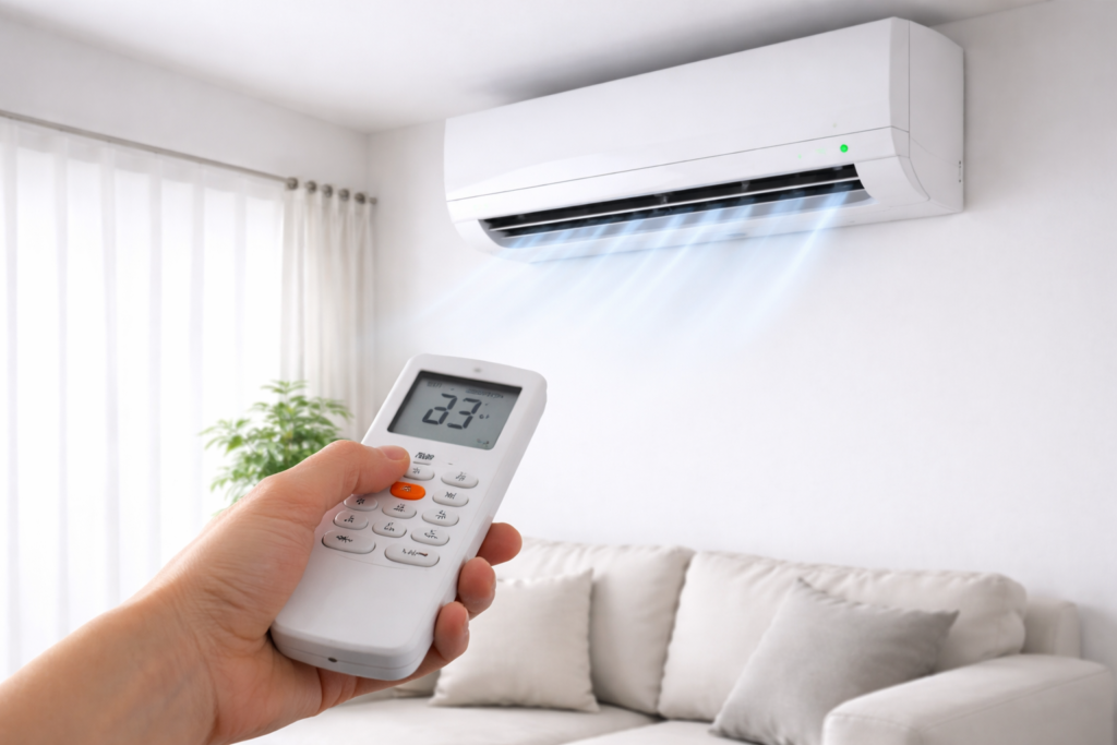 ¿El aire acondicionado sopla aire caliente? Qué revisar antes de llamar por ayuda