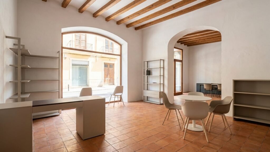 Rimadesio Showroom Valencia - Soluciones de mobiliario y sistemas de diseño italiano en Gran Vía.